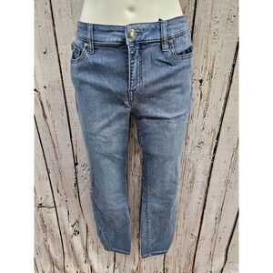Buffalo David Bitton Womens 8 Aubrey Blue‎ Stretchy Denim Jeans Pants EUC